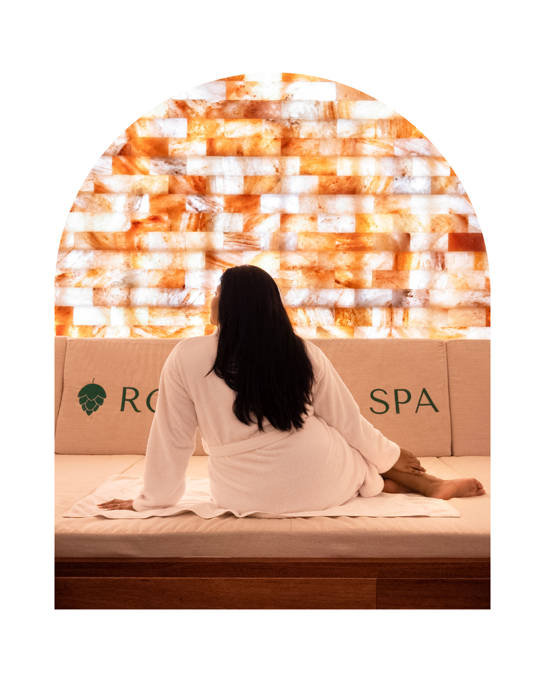 Cadre-Grottedesel Picto pour representer le salle de détente du Royal Beer Spa